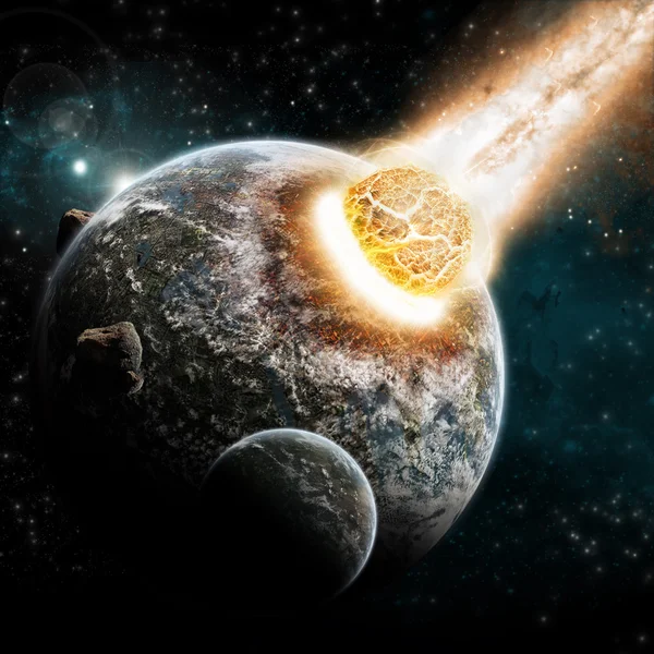 Apocalipse / Armagedom da Terra — Fotografia de Stock
