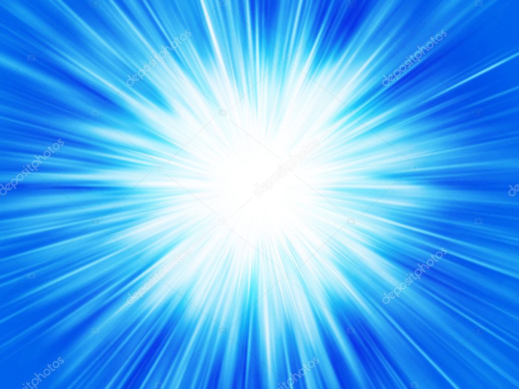 Blue abstract background star explosion Stock Photo by ©sdecoret 2424581