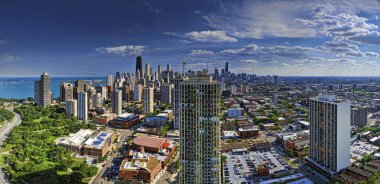 Northern Chicago Skyline clipart