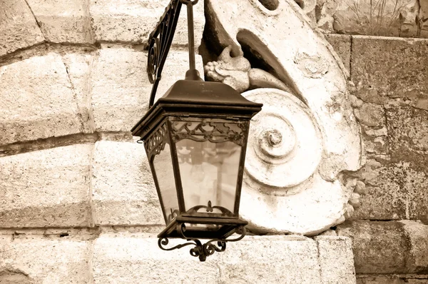 Старий ліхтар — стокове фото