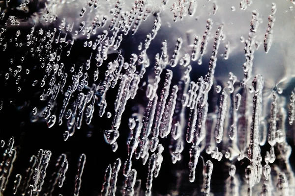Frozen air bubbles — Stock Photo, Image