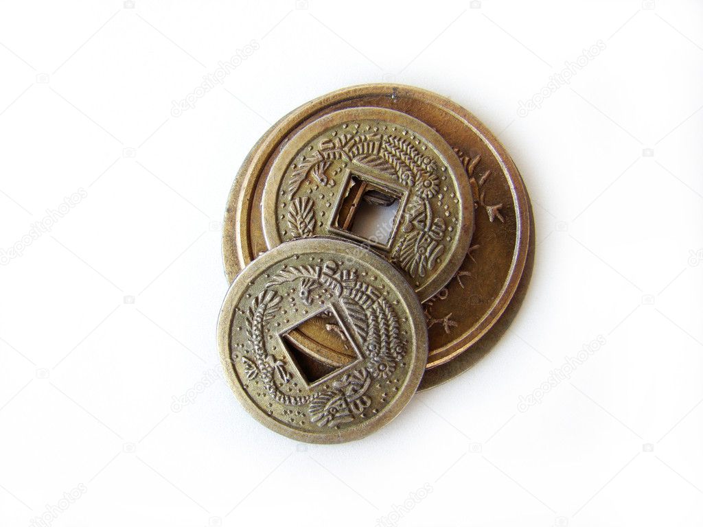 Chinese feng shui coins