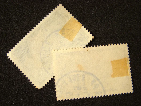Blank postage stamps — Stock Photo, Image
