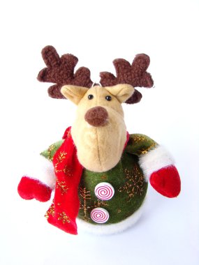 peluş Noel reindeer