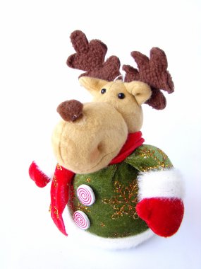 peluş Noel reindeer