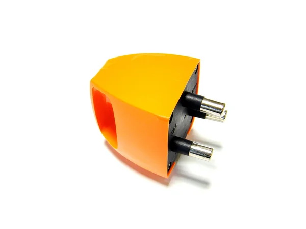Orange plug — Stock Photo, Image