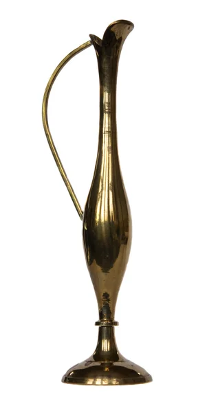 Brass pitcher — Stock Photo, Image