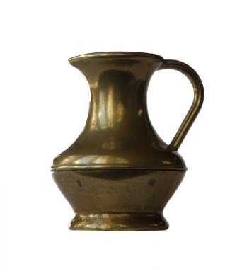 Brass pitcher clipart