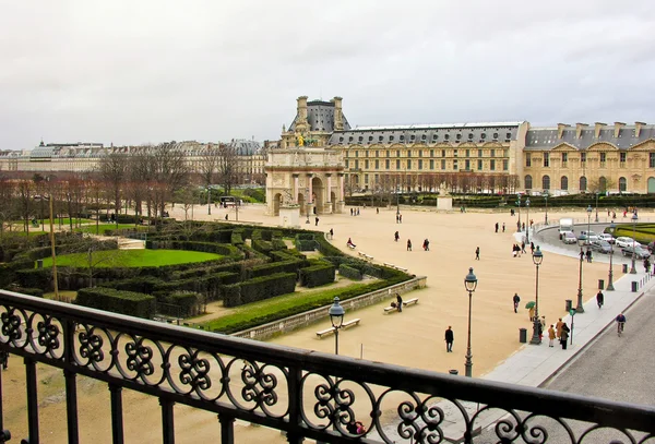 Frankrike, paris, Louvren — Stockfoto