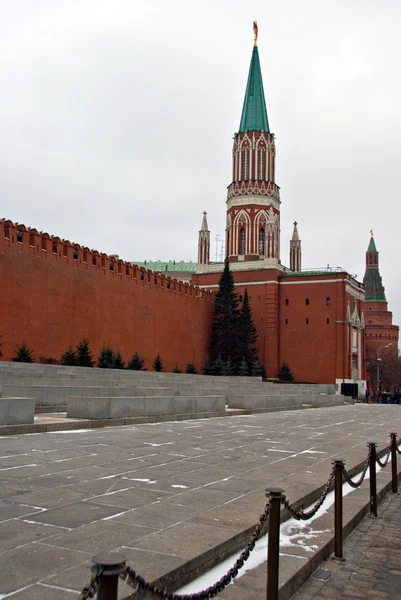 Moscovo. quadrado vermelho . — Fotografia de Stock
