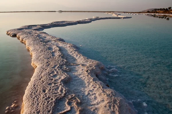 Salzwege am Toten Meer — Stockfoto