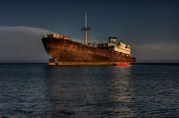 Stora skeppsbrott landskap — Stockfoto