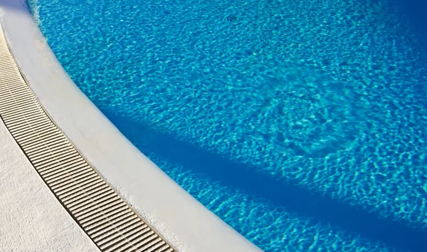 Close up part of swimming pool — Stock Photo, Image