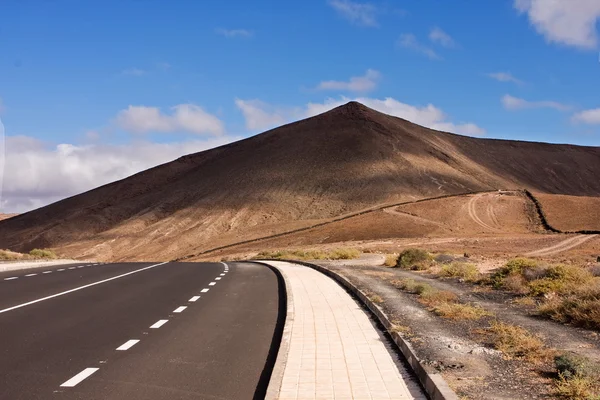 stock image Roads on the island of Lanzarote