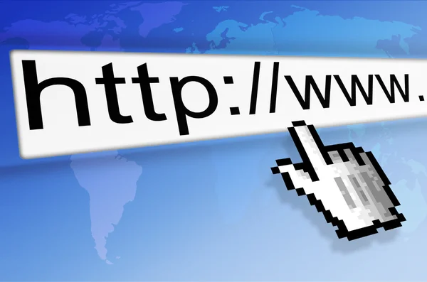 Интернет-домен — стоковое фото