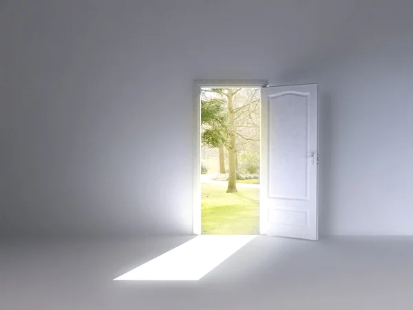 ドア自然 2 — ストック写真