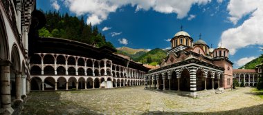 Rila monastery - Bulgaria clipart
