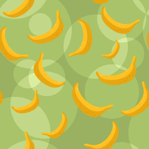 Bananas sem costura — Vetor de Stock