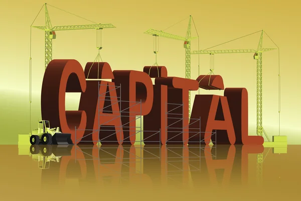 Haciendo capital — Foto de Stock
