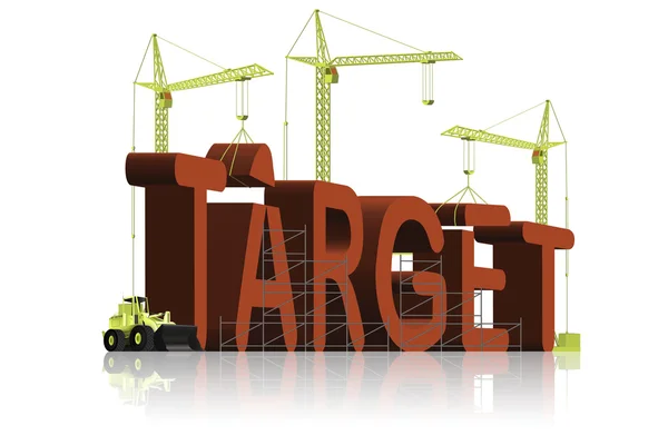 Reaching target — Stock Photo, Image