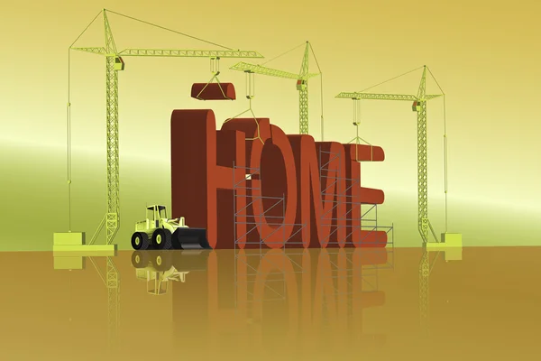 Home building — Stock Photo, Image