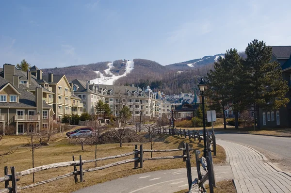 stock image Ski village