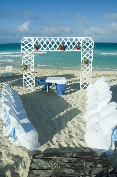 Tropical bröllop — Stockfoto