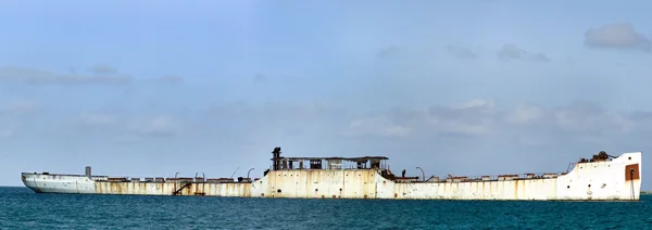 Abandonned корабель Стокова Картинка
