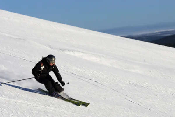 滑雪蒙 免版税图库照片