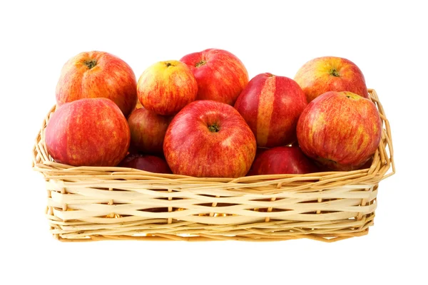 Cesta de maçãs . — Fotografia de Stock