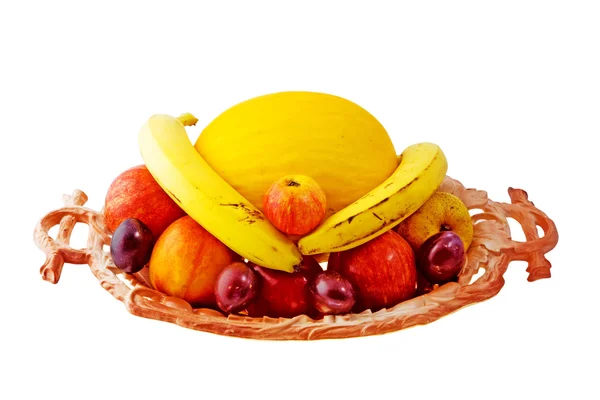 Чаша фруктів — стокове фото