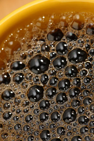 Čerstvá černá káva. — Stock fotografie