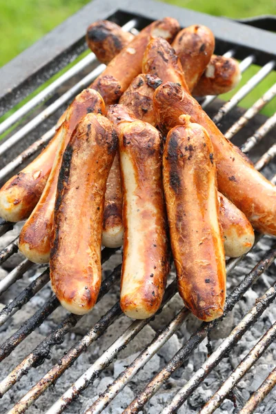 Roasted sausages. — Stock Photo, Image