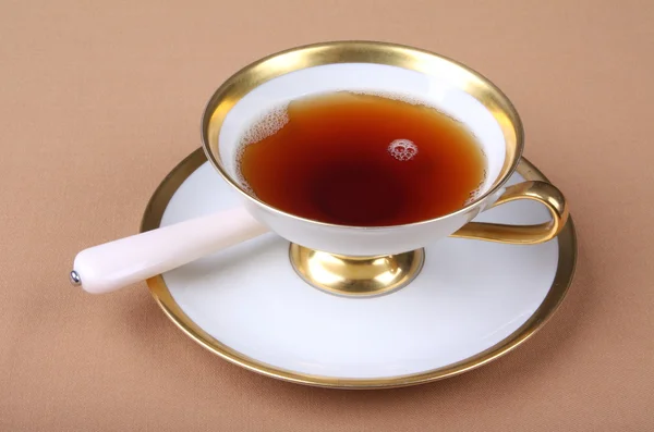 Is tea time — Stock Photo, Image