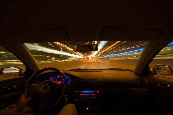 stock image Driving car