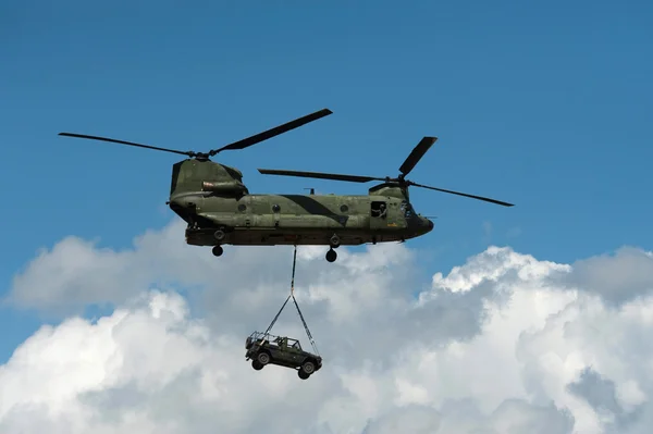 Demonstração helicóptero — Fotografia de Stock