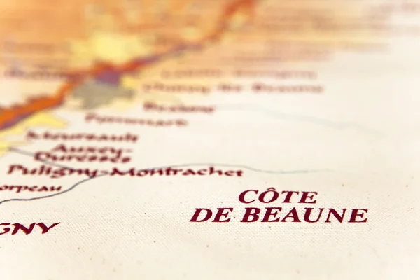 burgundy Bölge Haritası