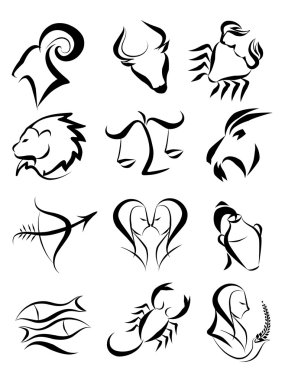 Zodiac Signs clipart