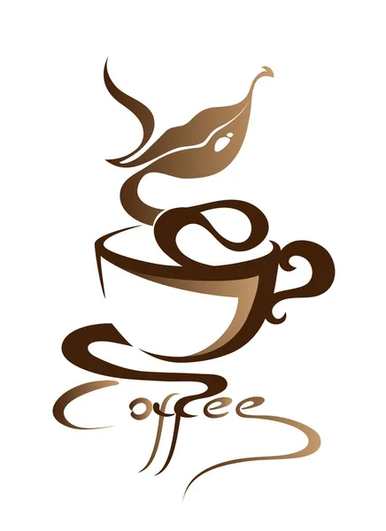 Panneau café — Image vectorielle