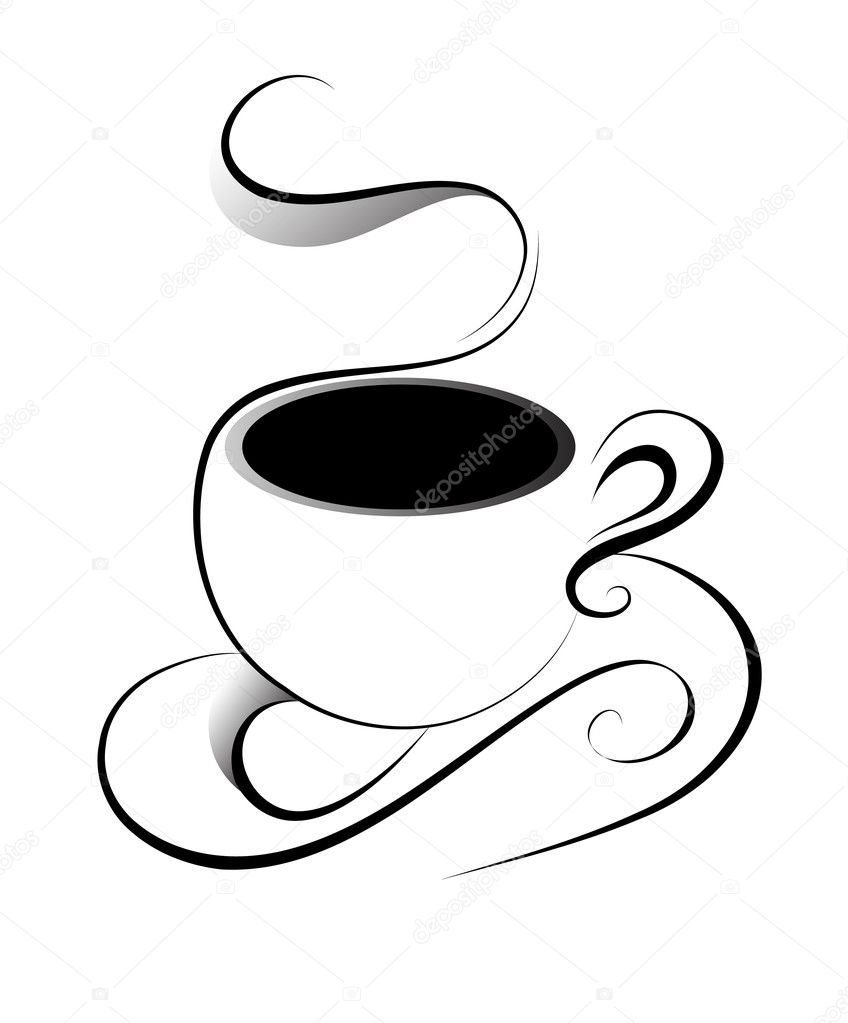 SVG, Vettoriale - Cartone Caffè Doppio Vetro. Tazza Espresso, Tazza Nera,  Bevanda Calda Americana Caffè Doppio Vetro Illustrazione Vettoriale. Image  190896854