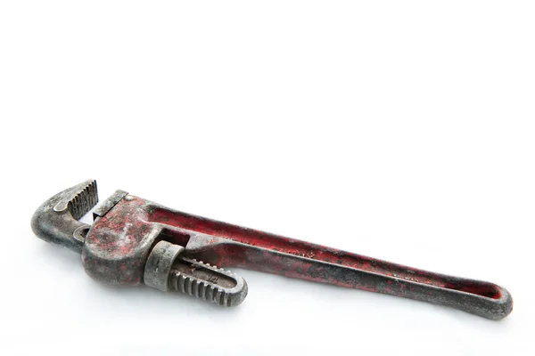 Beat up and used wrench — Stock Photo, Image