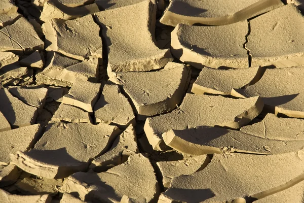 Fechar a terra seca — Fotografia de Stock
