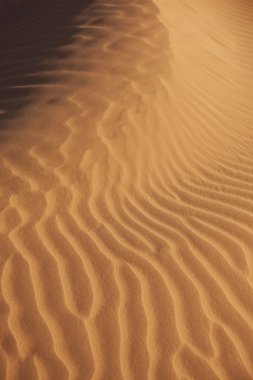 Close-up of desert sand patterns clipart