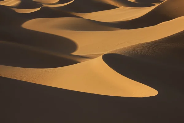 夜の光の砂丘 — ストック写真