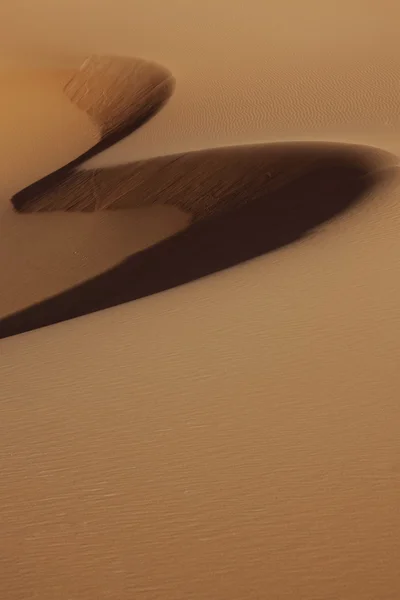 沙丘的形状 — 图库照片