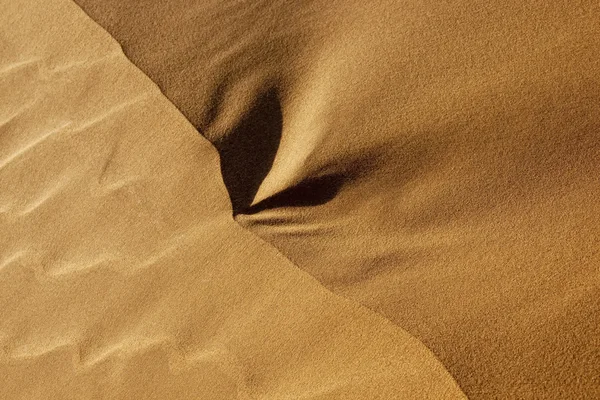 Пустынный песок крупный план — стоковое фото