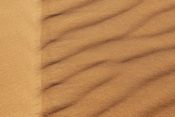 Sandpattern nel deserto primo piano — Foto Stock