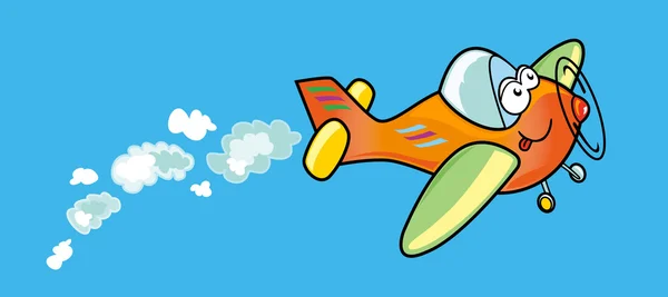 Legrační letadlo — Stockový vektor