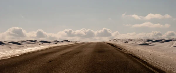 stock image Road_clouds