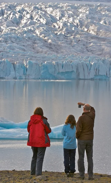 Lagune de glacier Islande — Photo